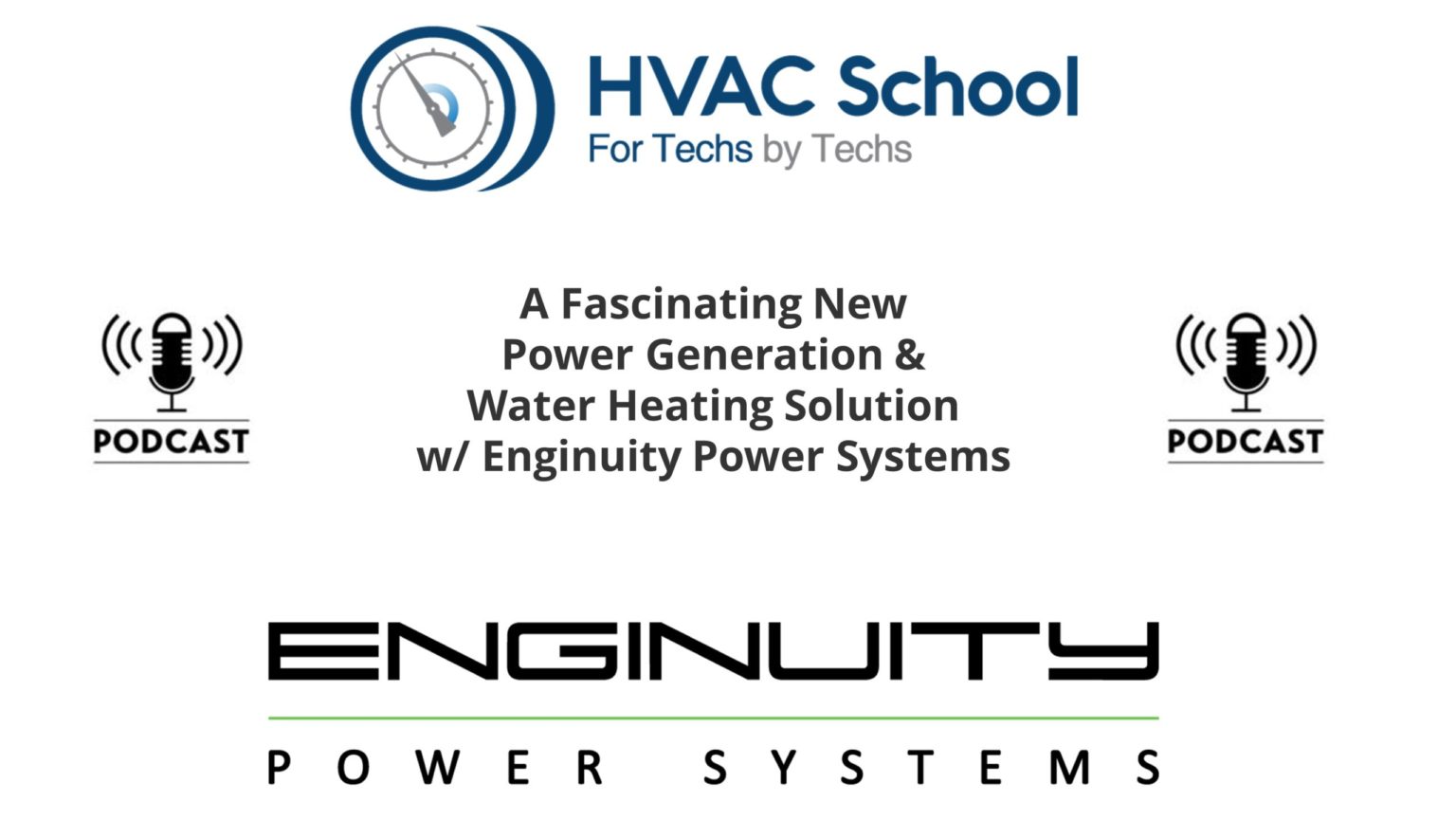 HVAC School Podcast at AHR Expo 2022 Enginuity Power Systems